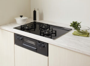 ノーリツ　ファミ　ガラストップコンロ